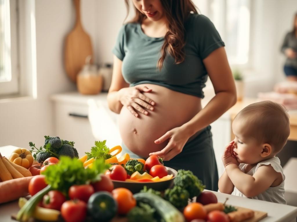 Výživa těhotných a kojících žen, výživa dětí